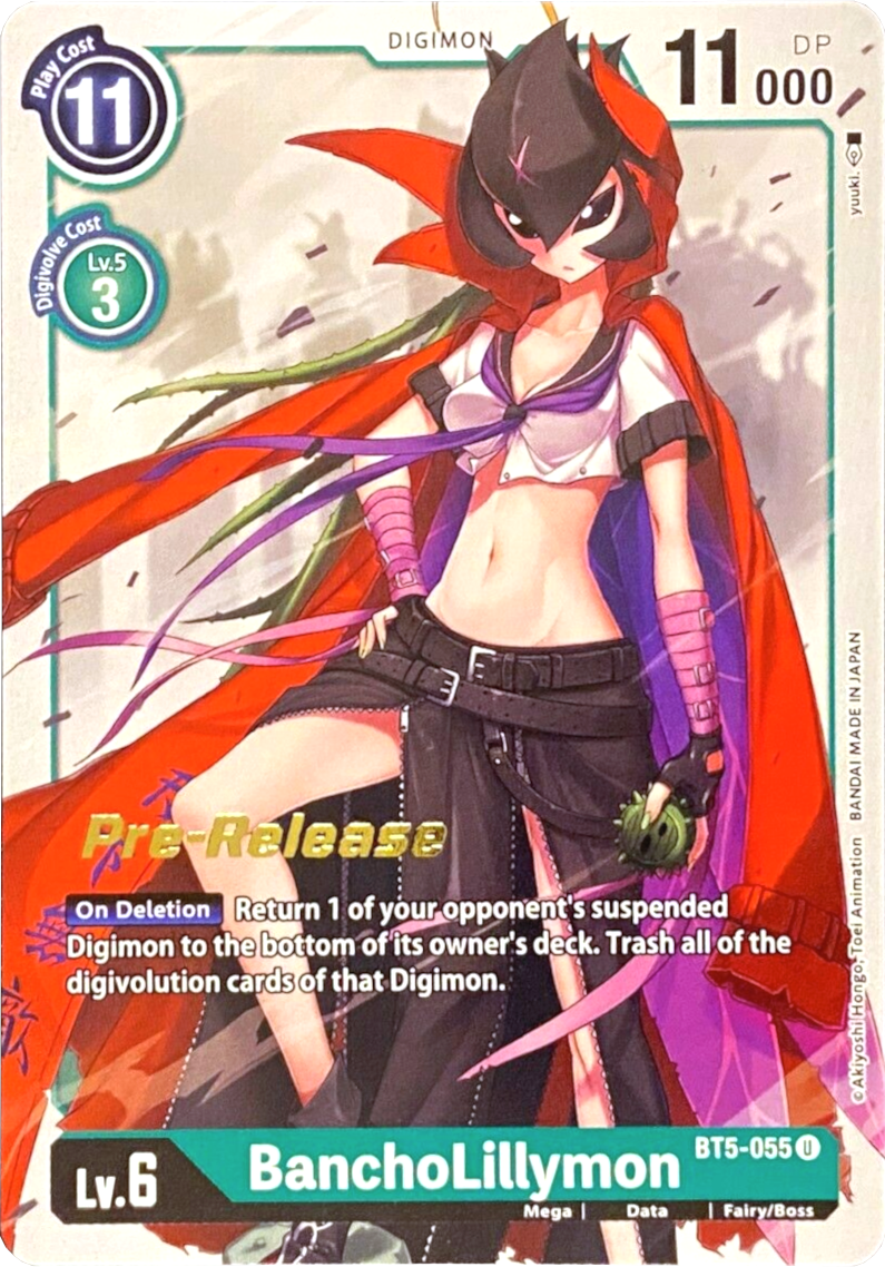 BanchoLillymon [BT5-055] [Battle of Omni Pre-Release Promos] | Game Grid - Logan