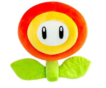 Nintendo Plush: 15" Fire Flower | Game Grid - Logan