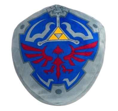 Nintendo Plush: Hylian Shield (15in) | Game Grid - Logan