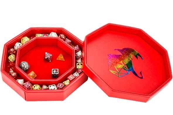 Hero's Hoard Dice Tray: Royal Dragon | Game Grid - Logan