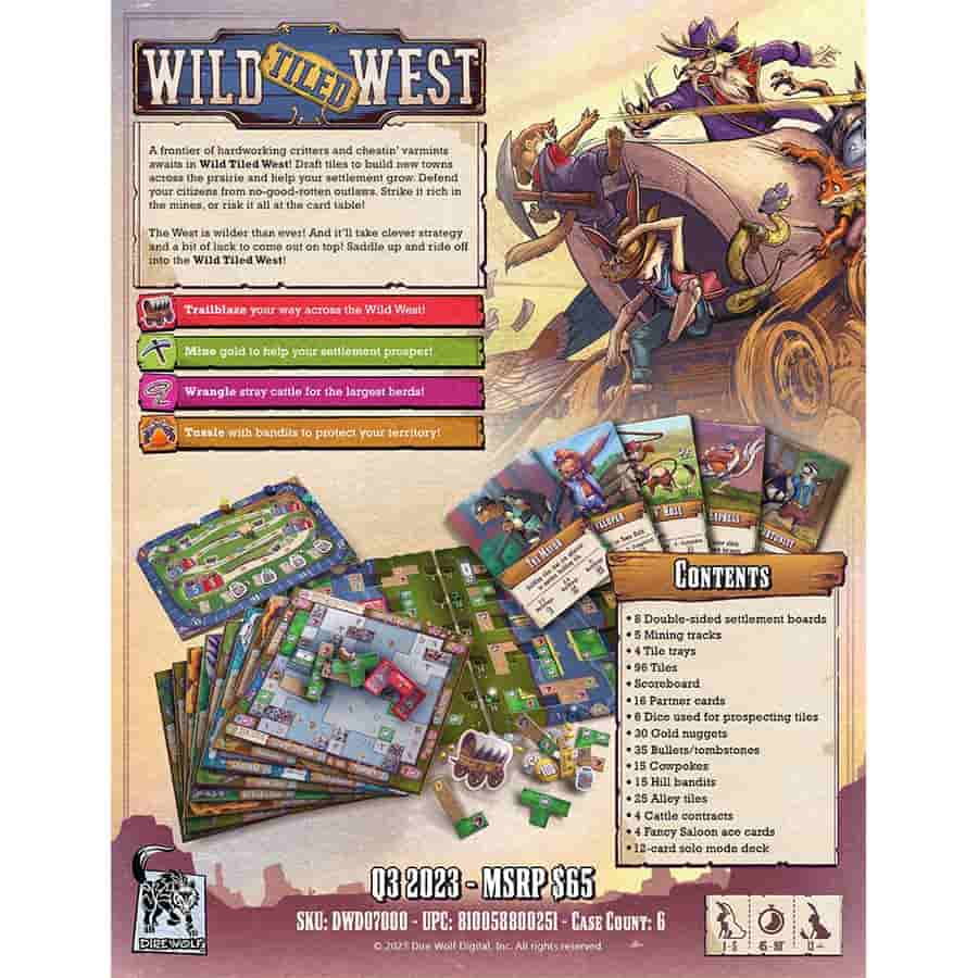 Wild Tiled West | Game Grid - Logan