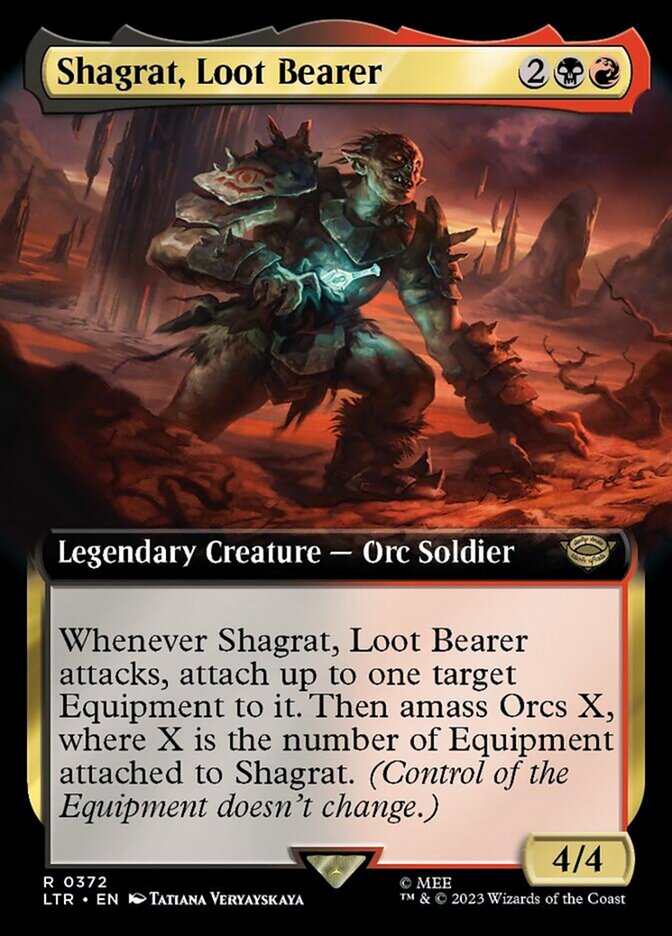 Shagrat, Loot Bearer (Extended Art) [The Lord of the Rings: Tales of Middle-Earth] | Game Grid - Logan