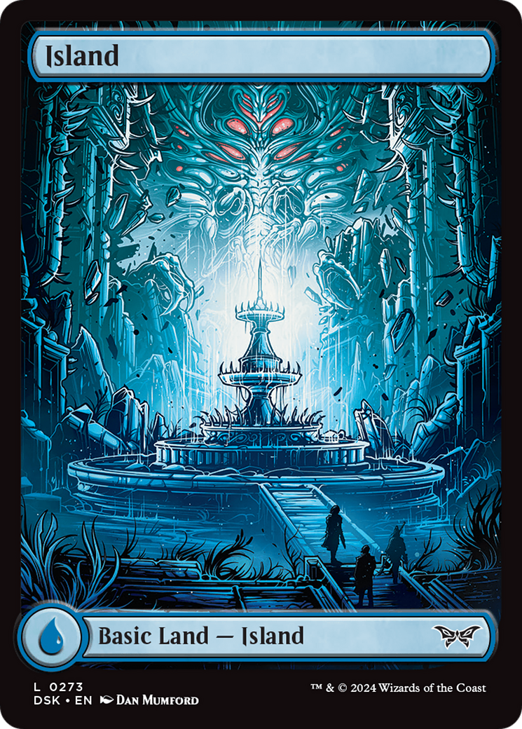 Island (273) - Full Art [Duskmourn: House of Horror] | Game Grid - Logan