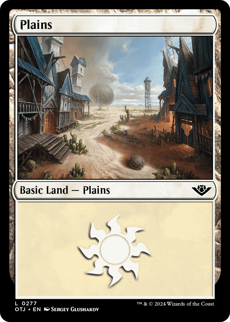 Plains (0277) [Outlaws of Thunder Junction] | Game Grid - Logan