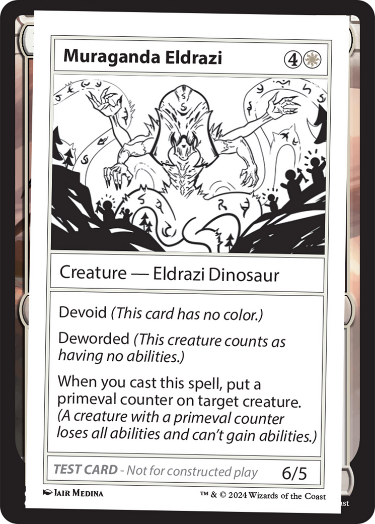 Muraganda Eldrazi [Mystery Booster 2 Playtest Cards] | Game Grid - Logan