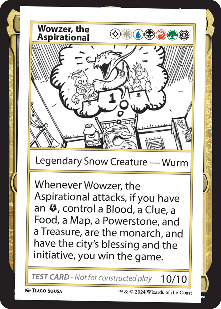 Wowzer, the Aspirational [Mystery Booster 2 Playtest Cards] | Game Grid - Logan