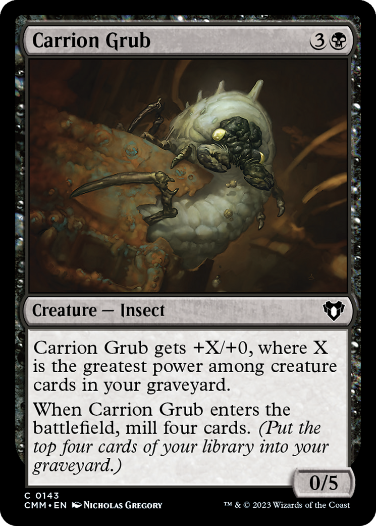 Carrion Grub [Commander Masters] | Game Grid - Logan