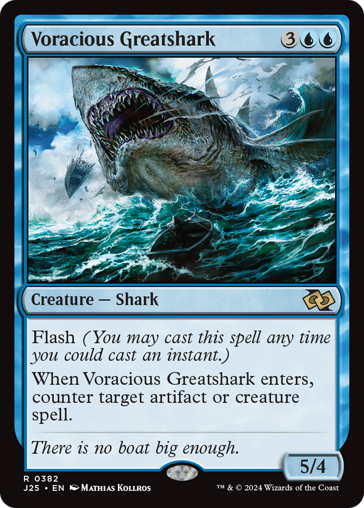 Voracious Greatshark [Foundations Jumpstart] | Game Grid - Logan