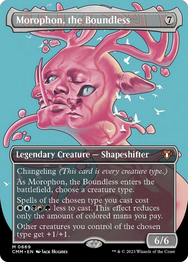 Morophon, the Boundless (Borderless Profile) [Commander Masters] | Game Grid - Logan