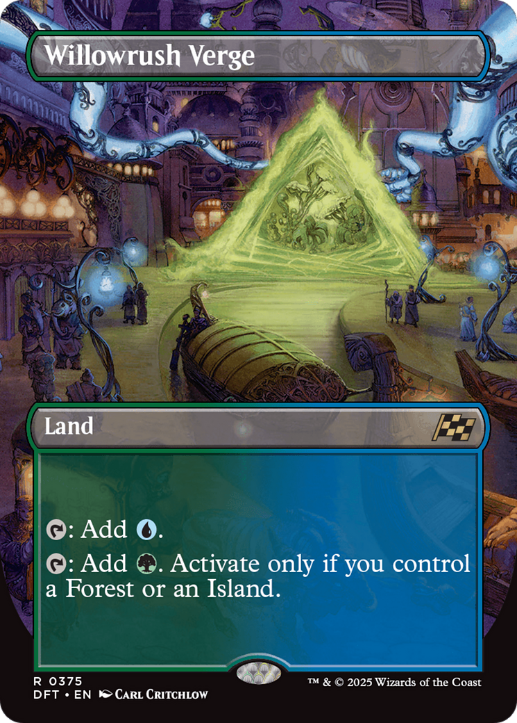 Willowrush Verge (Borderless) [Aetherdrift] | Game Grid - Logan