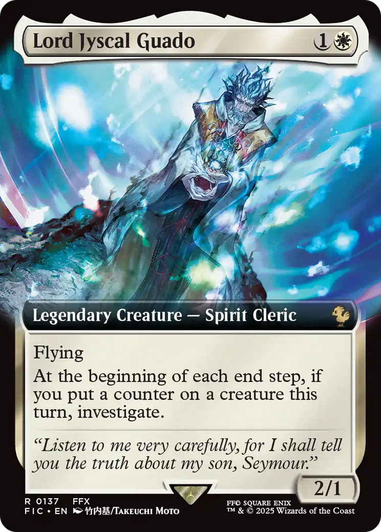 Lord Jyscal Guado (Extended Art) [FINAL FANTASY Commander] | Game Grid - Logan