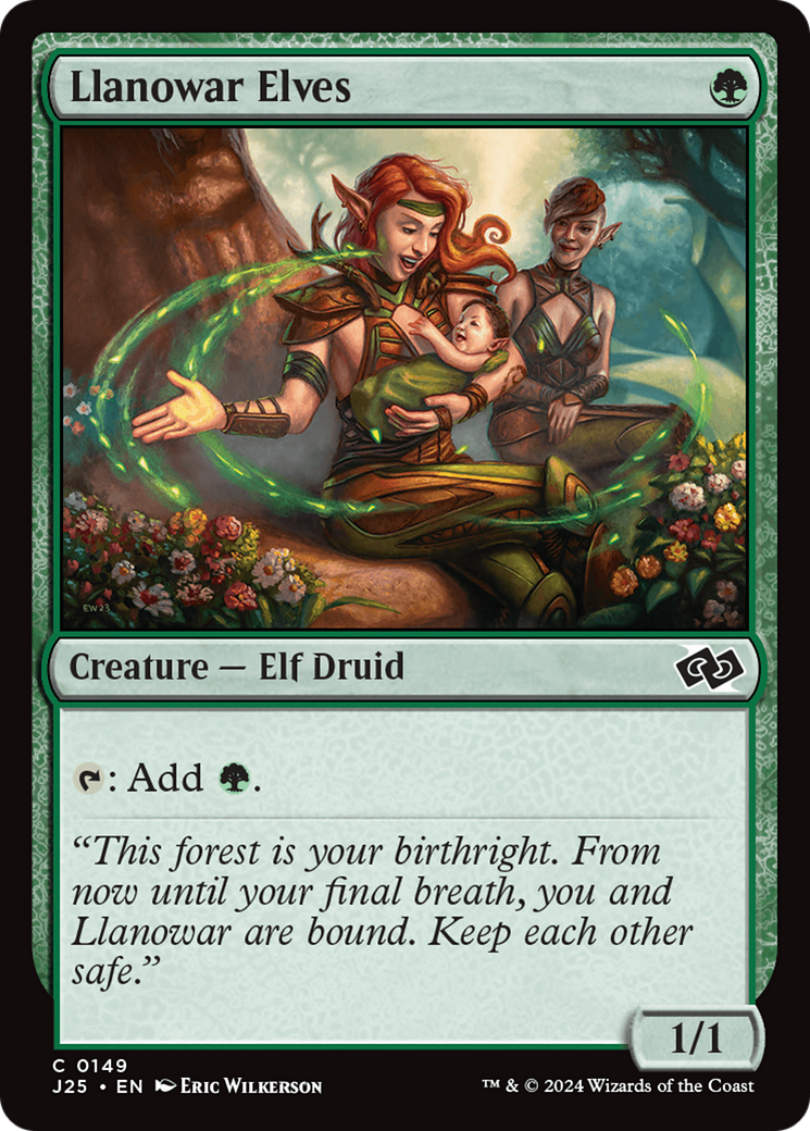 Llanowar Elves [Foundations Jumpstart] | Game Grid - Logan