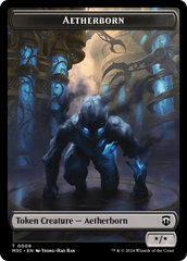 Aetherborn // Servo Double-Sided Token [Modern Horizons 3 Commander Tokens] | Game Grid - Logan