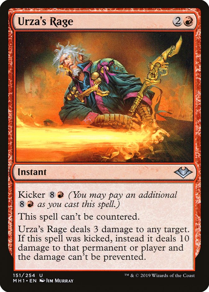 Urza's Rage [Modern Horizons] | Game Grid - Logan