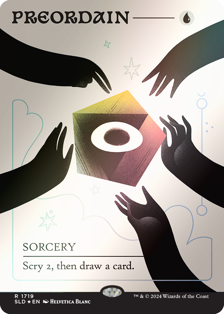 Preordain (1719) (Rainbow Foil) [Secret Lair Drop Series] | Game Grid - Logan