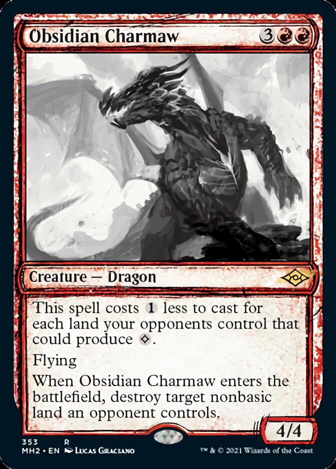 Obsidian Charmaw (Sketch) [Modern Horizons 2] | Game Grid - Logan