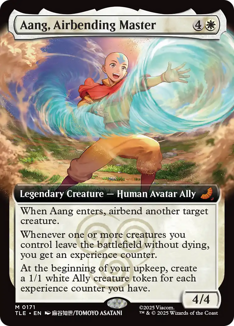 Aang, Airbending Master (Extended Art) [Avatar: The Last Airbender: Eternal-Legal] | Game Grid - Logan