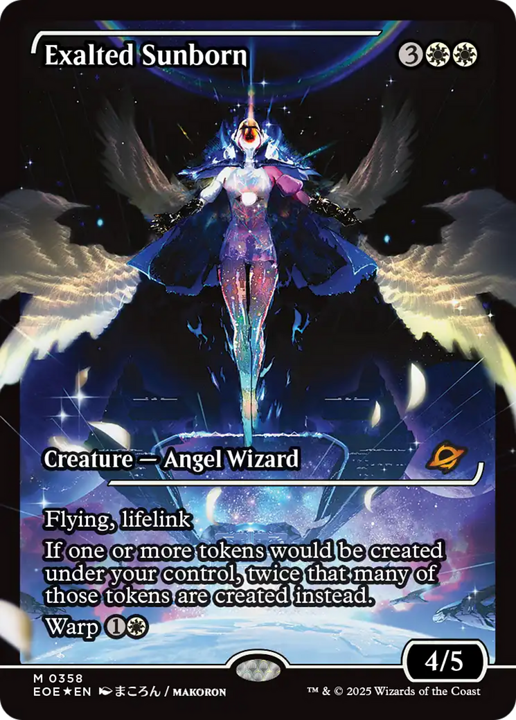 Exalted Sunborn (Showcase) [Edge of Eternities] | Game Grid - Logan