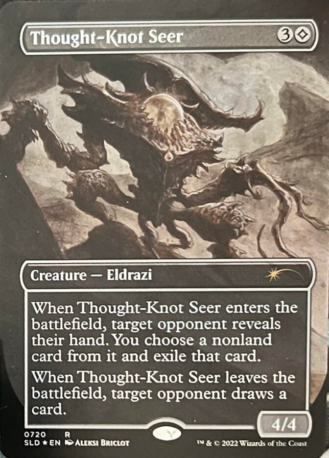 Thought-Knot Seer (720) (Borderless) [Secret Lair Drop Promos] | Game Grid - Logan