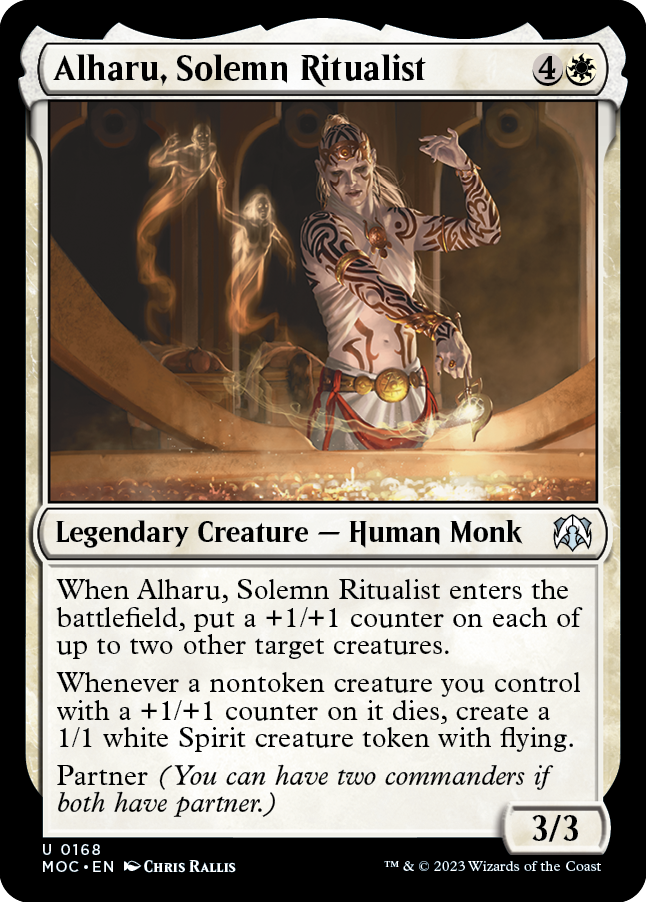 Alharu, Solemn Ritualist [March of the Machine Commander] | Game Grid - Logan