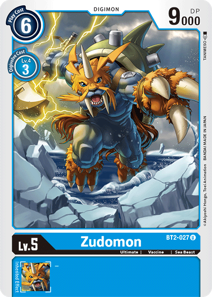 Zudomon [BT2-027] [Release Special Booster Ver.1.5] | Game Grid - Logan