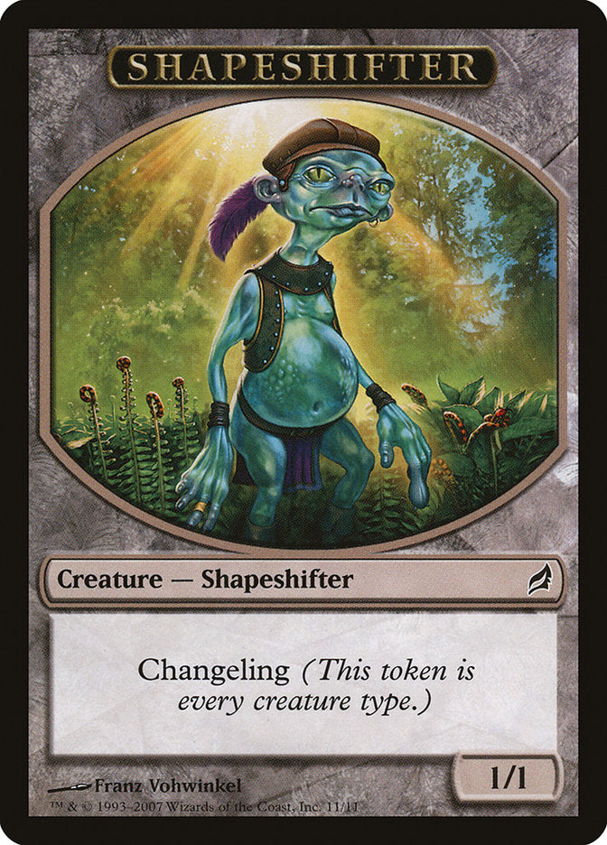 Shapeshifter Token [Lorwyn Tokens] | Game Grid - Logan