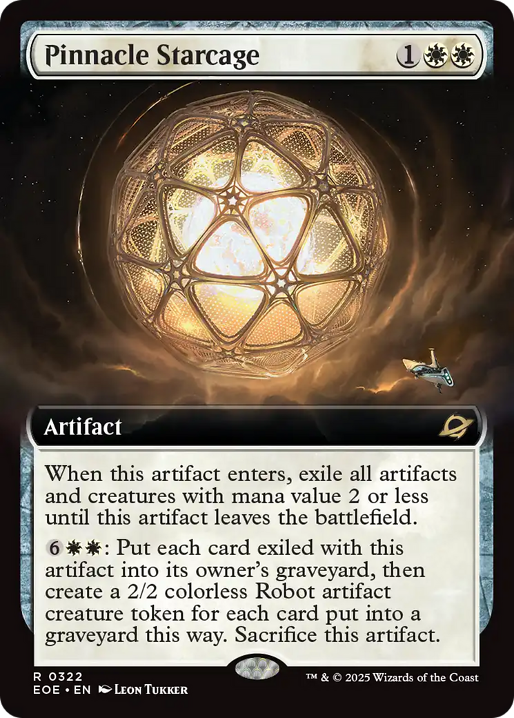 Pinnacle Starcage (Extended Art) [Edge of Eternities] | Game Grid - Logan