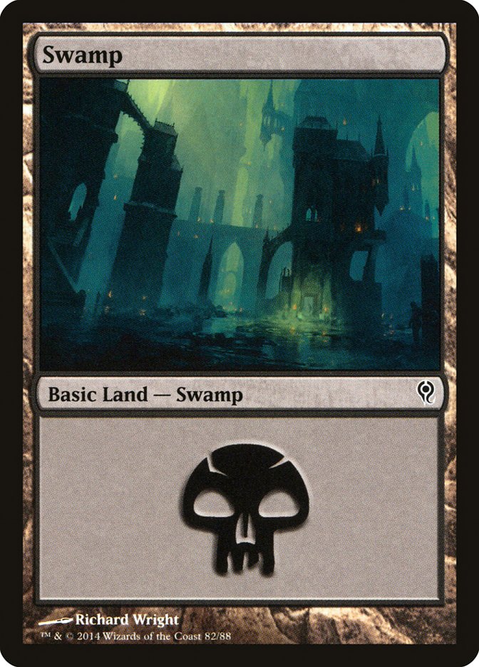 Swamp (82) [Duel Decks: Jace vs. Vraska] | Game Grid - Logan