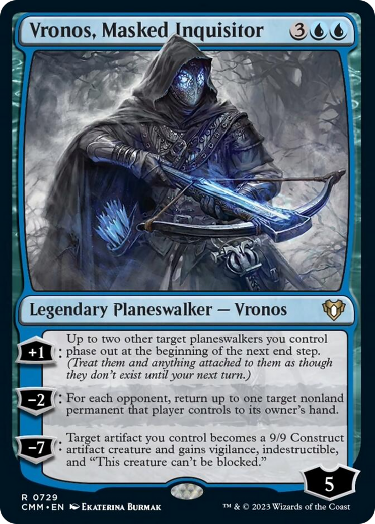 Vronos, Masked Inquisitor [Commander Masters] | Game Grid - Logan