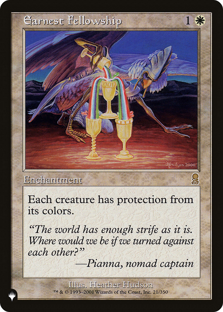 Earnest Fellowship [The List] | Game Grid - Logan