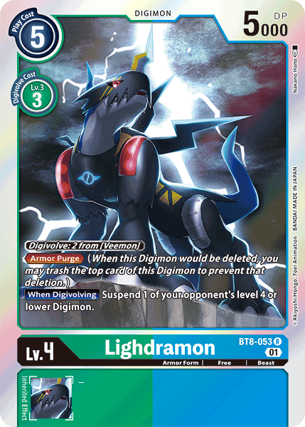 Lighdramon [BT8-053] [New Awakening] | Game Grid - Logan