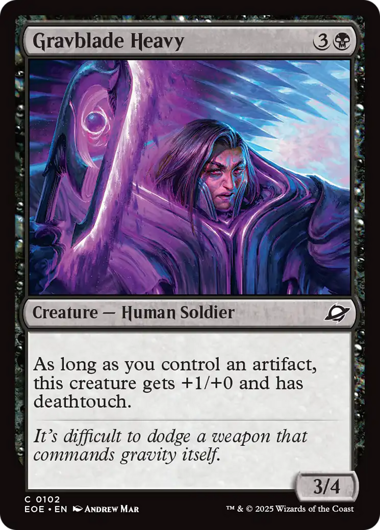 Gravblade Heavy [Edge of Eternities] | Game Grid - Logan