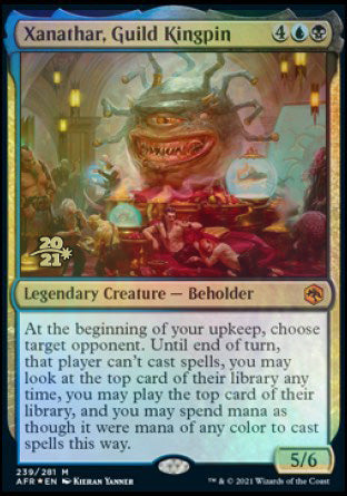 Xanathar, Guild Kingpin [Dungeons & Dragons: Adventures in the Forgotten Realms Prerelease Promos] | Game Grid - Logan