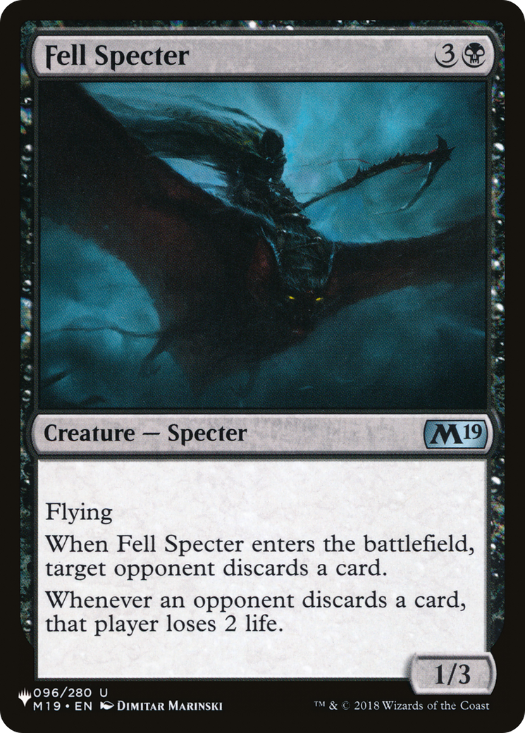 Fell Specter [The List Reprints] | Game Grid - Logan