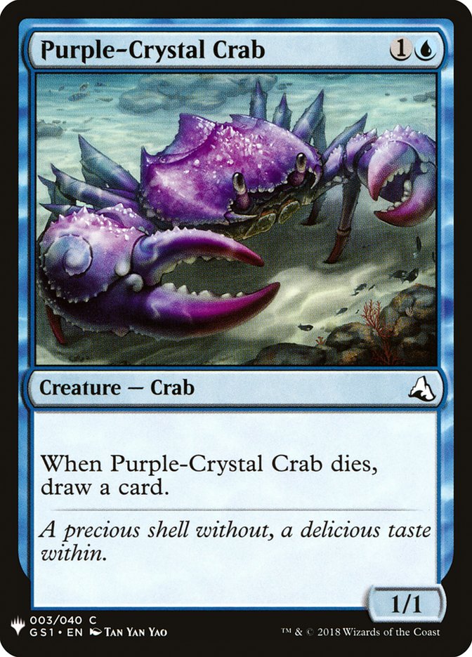 Purple-Crystal Crab [Mystery Booster] | Game Grid - Logan