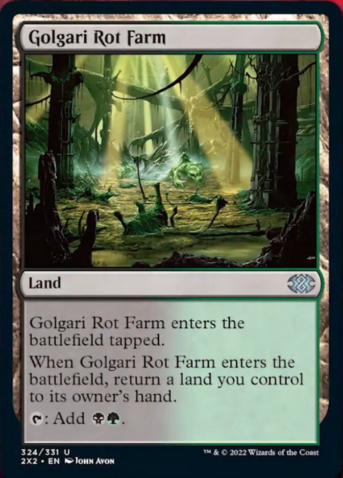 Golgari Rot Farm [Double Masters 2022] | Game Grid - Logan