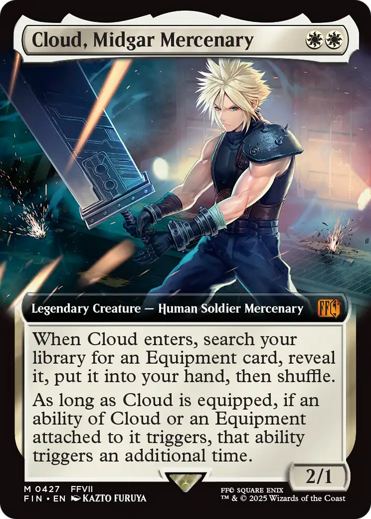 Cloud, Midgar Mercenary (Extended Art) [FINAL FANTASY] | Game Grid - Logan