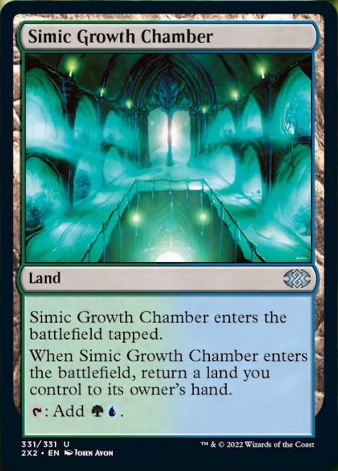 Simic Growth Chamber [Double Masters 2022] | Game Grid - Logan