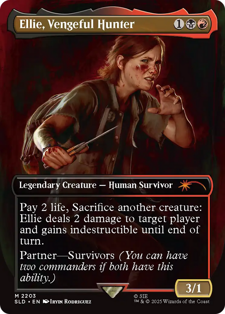 Ellie, Vengeful Hunter [Secret Lair Drop Series] | Game Grid - Logan