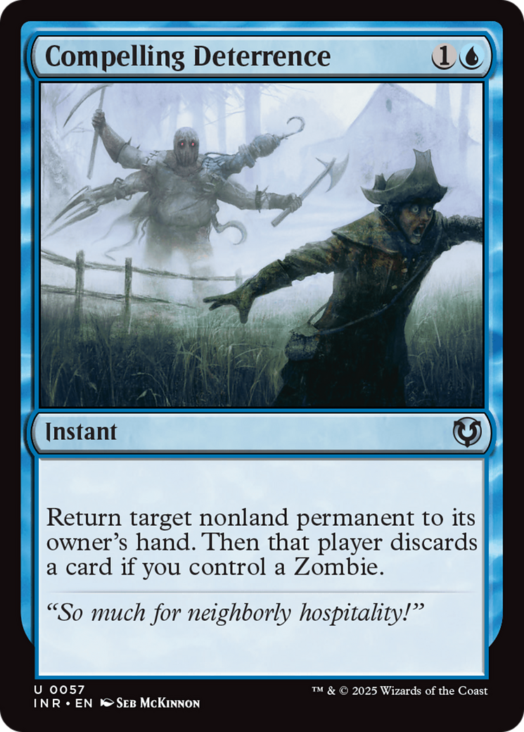 Compelling Deterrence [Innistrad Remastered] | Game Grid - Logan