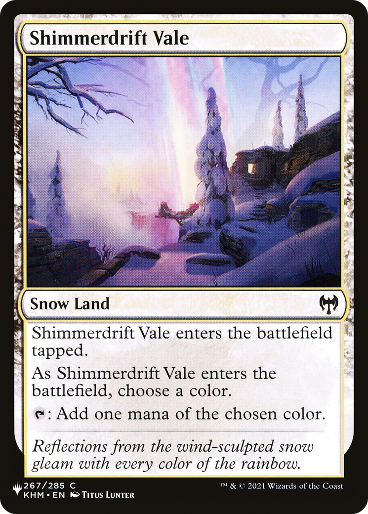 Shimmerdrift Vale [The List Reprints] | Game Grid - Logan