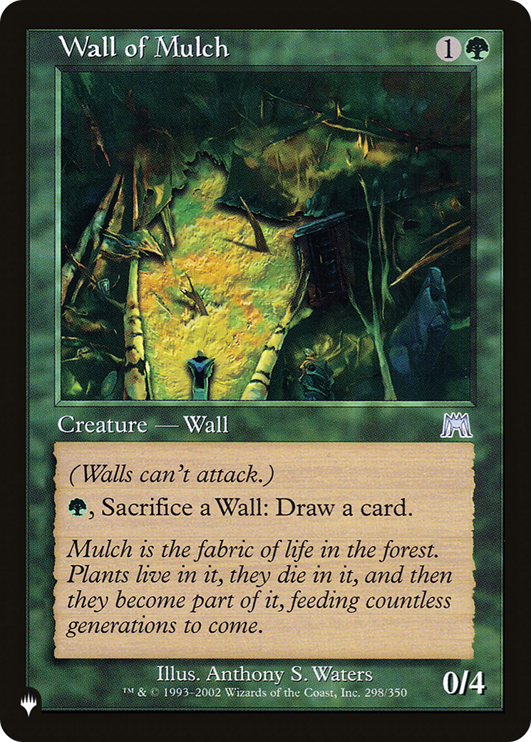 Wall of Mulch [The List Reprints] | Game Grid - Logan