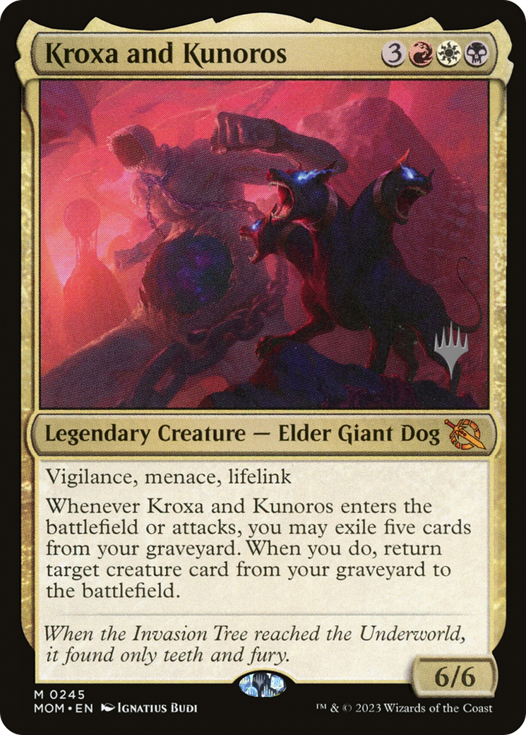 Kroxa and Kunoros (Promo Pack) [March of the Machine Promos] | Game Grid - Logan