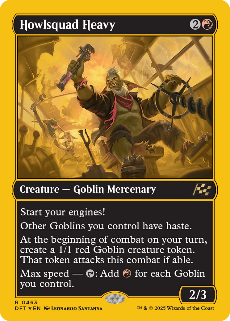 Howlsquad Heavy (First-Place Foil) [Aetherdrift] | Game Grid - Logan