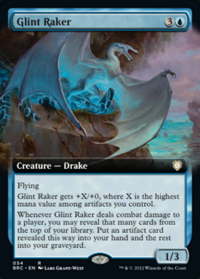Glint Raker (Extended Art) [The Brothers' War Commander] | Game Grid - Logan