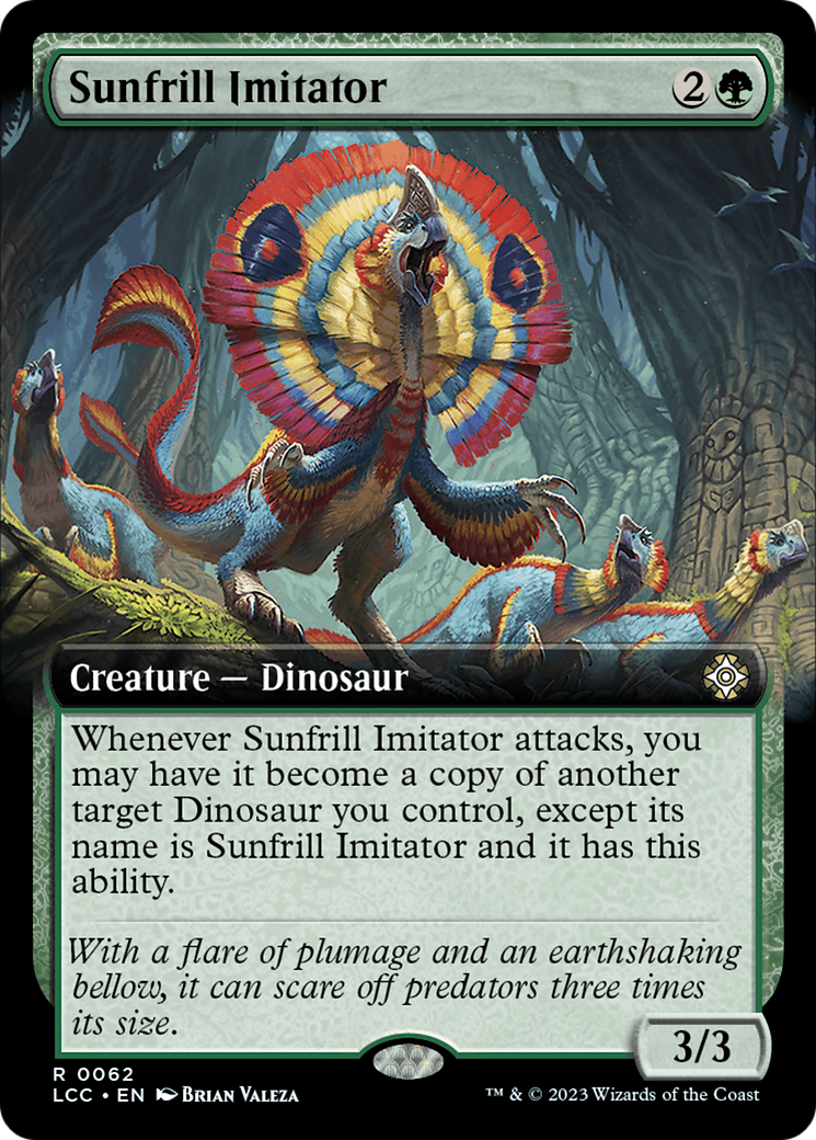 Sunfrill Imitator (Extended Art) [The Lost Caverns of Ixalan Commander] | Game Grid - Logan