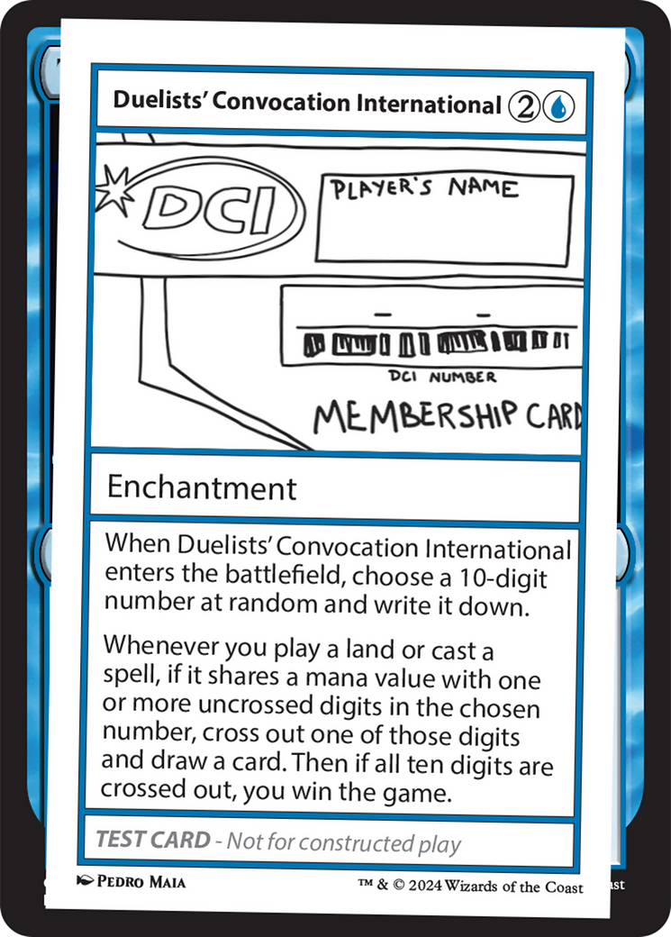 Duelists' Convocation International [Mystery Booster 2 Playtest Cards] | Game Grid - Logan