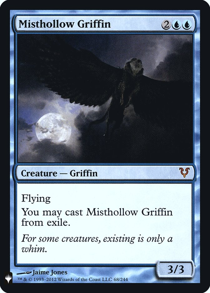 Misthollow Griffin [Mystery Booster] | Game Grid - Logan