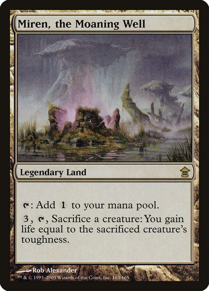 Miren, the Moaning Well [Saviors of Kamigawa] | Game Grid - Logan