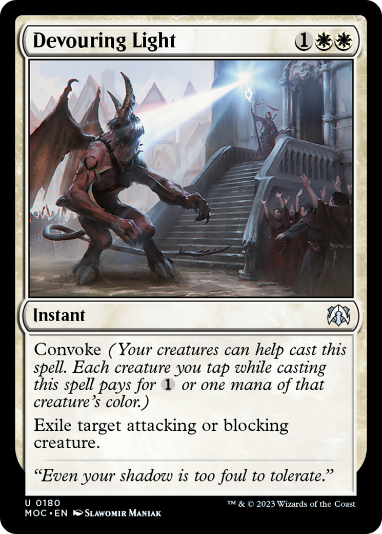 Devouring Light [March of the Machine Commander] | Game Grid - Logan